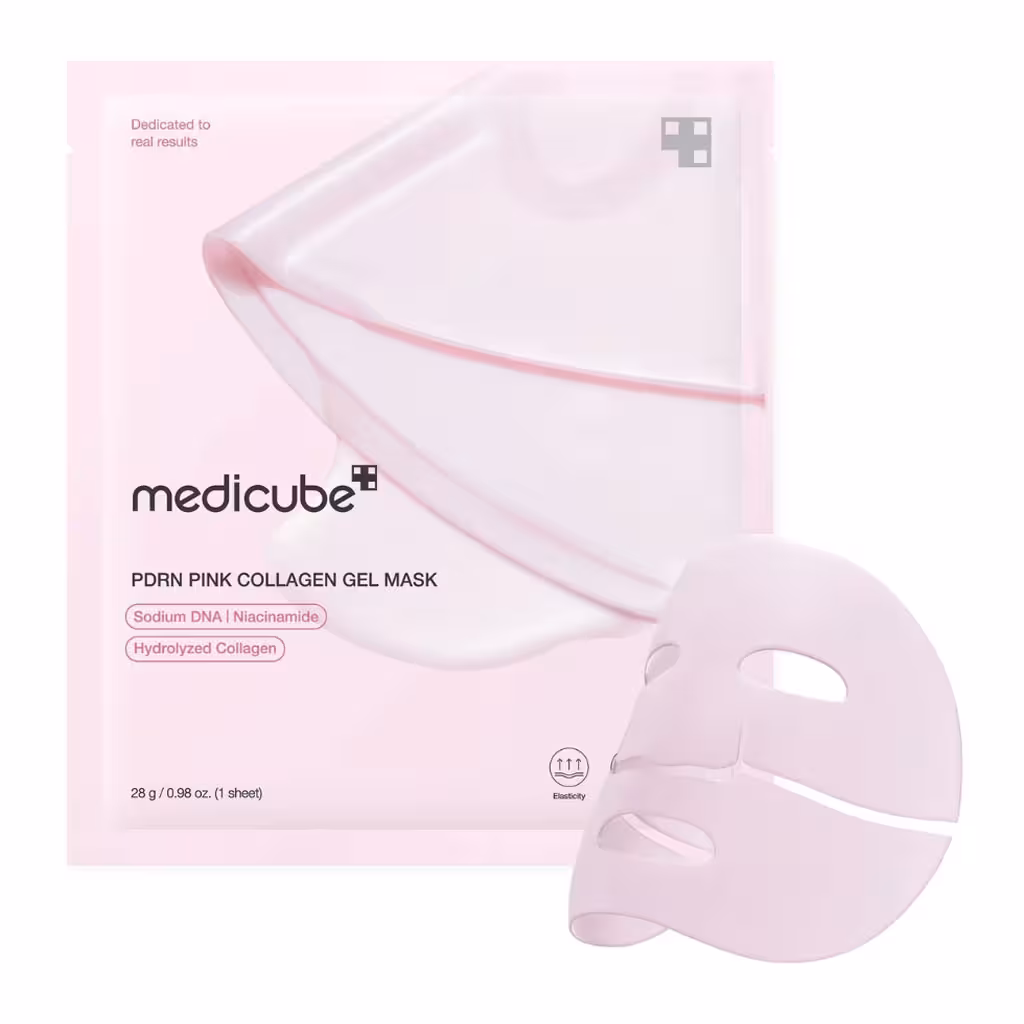 ماسک ورقه‌ای کلاژن مدیکیوب medicube – PDRN Pink Collagen Gel Mask