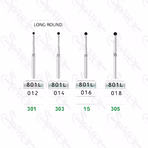 فرز الماسی توربین تراش LONG ROUND 801L تیزکاوان TEES KAVAN
