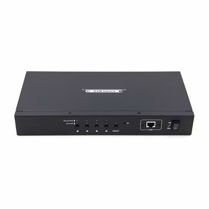 کی وی ام سوئیچ 4 پورت 5 24 DVI-I لایمستون LS-DK41