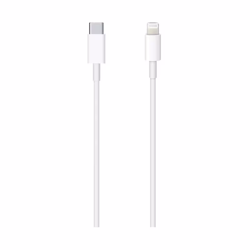 کابل تبدیل USB-C به لایتنینگ اپل PD مدل A1703 به طول 1 متر-شارسل