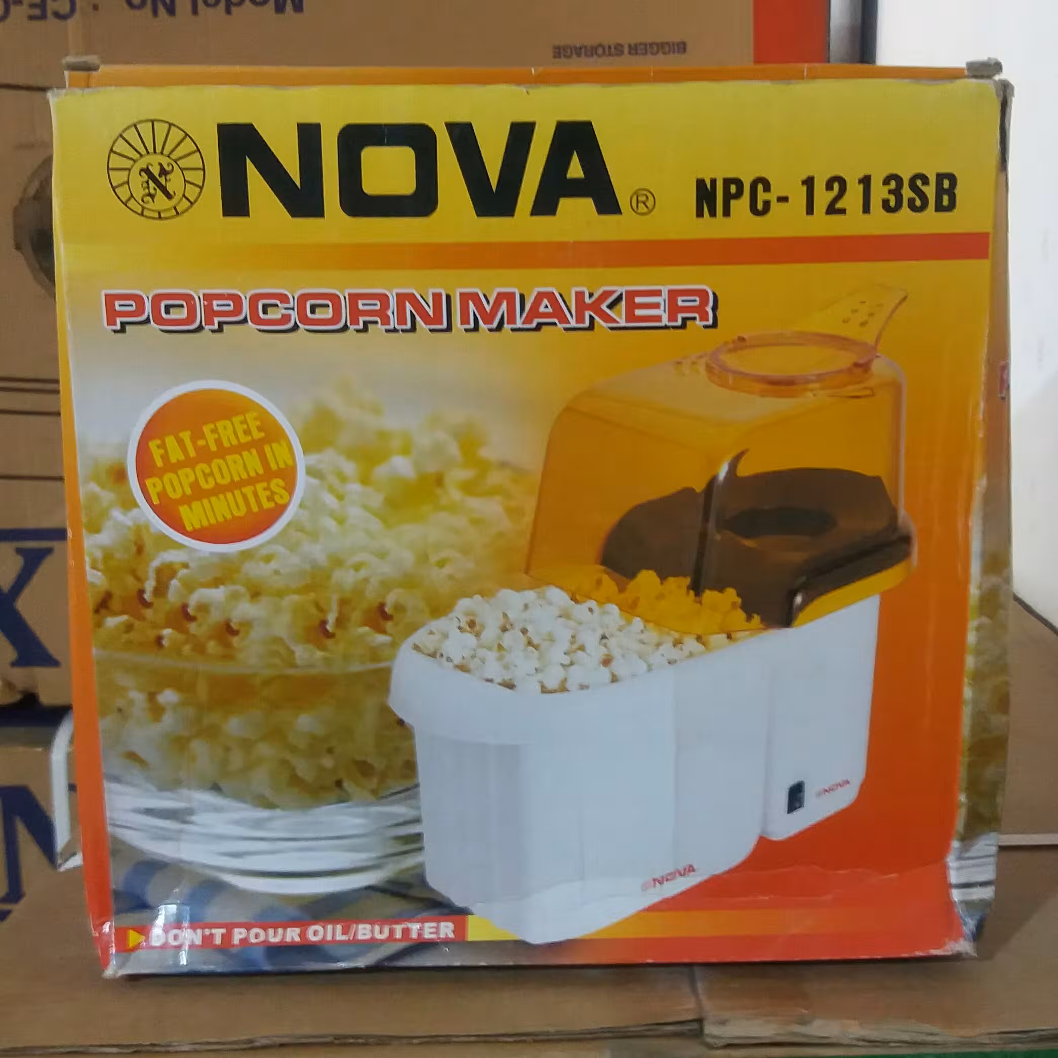 پاپ کورن NOVA مدل NPC-1213SB