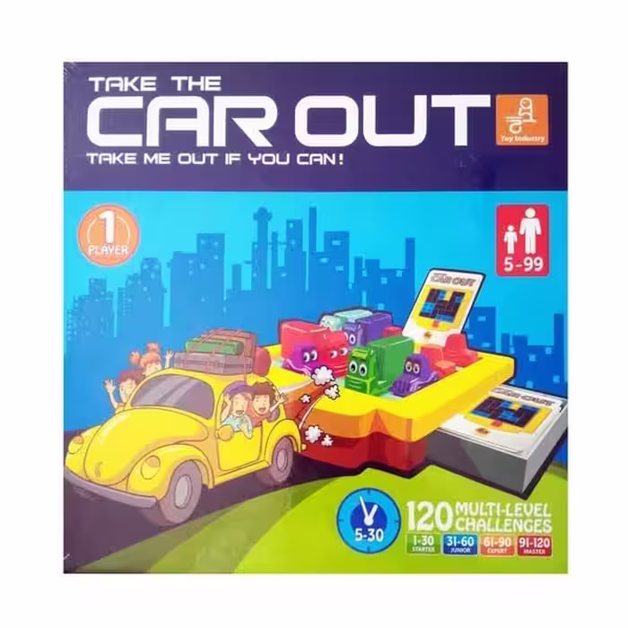 بازی فکری کاراوت (car out) - کتاب‌فروشی کوچه کتاب