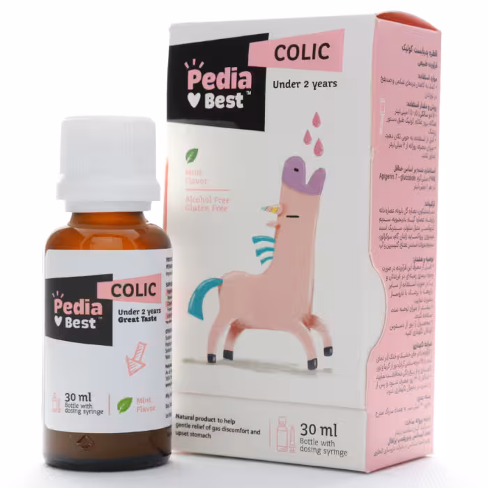 قطره کولیک پدیابست 30 میلی لیتر - حاوی سایمتیکون و عصاره گیاهی
