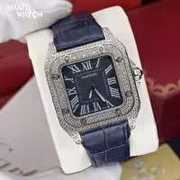 ساعت مچی زنانه کارتیر Cartier Santos Diamonds 6312C