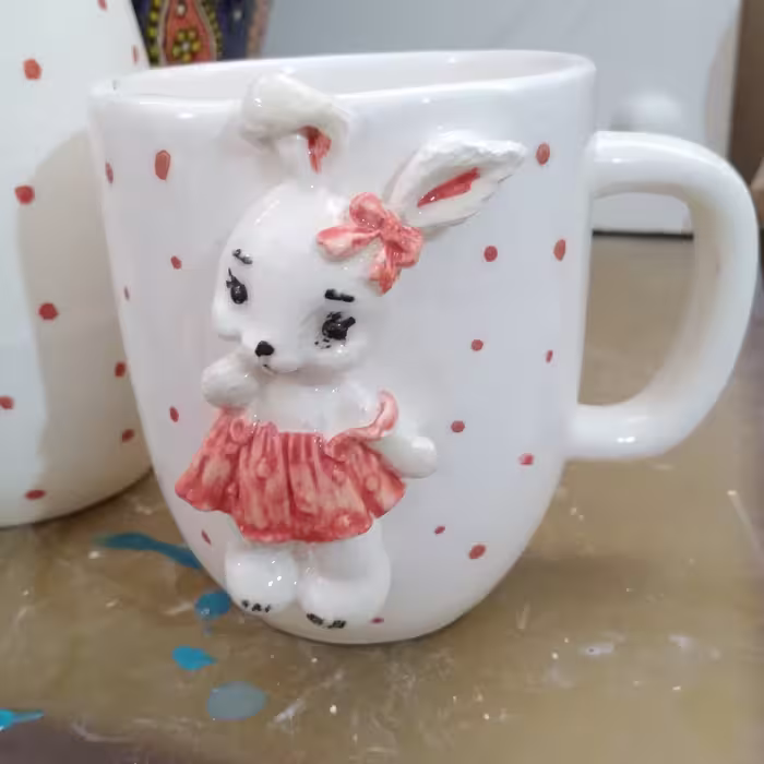 ماگ سرامیکی  خرگوشی