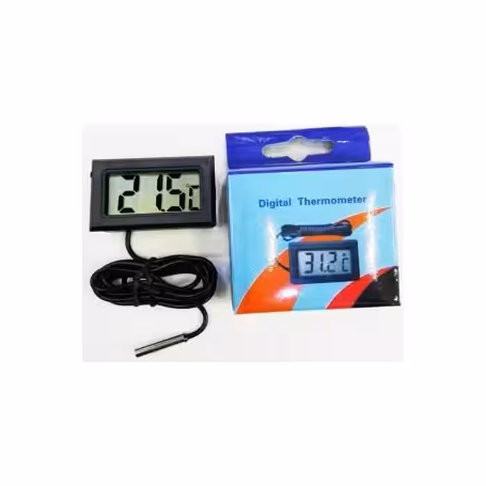 دماسنج دیجیتال TM-2A نشانگر دمای 50- 70  رنگ مشکی