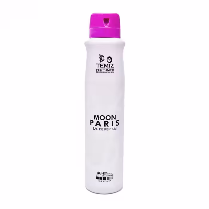 اسپری بدن زنانه تمیز8.5 مدل Moon Paris حجم 200 میلی لیتر