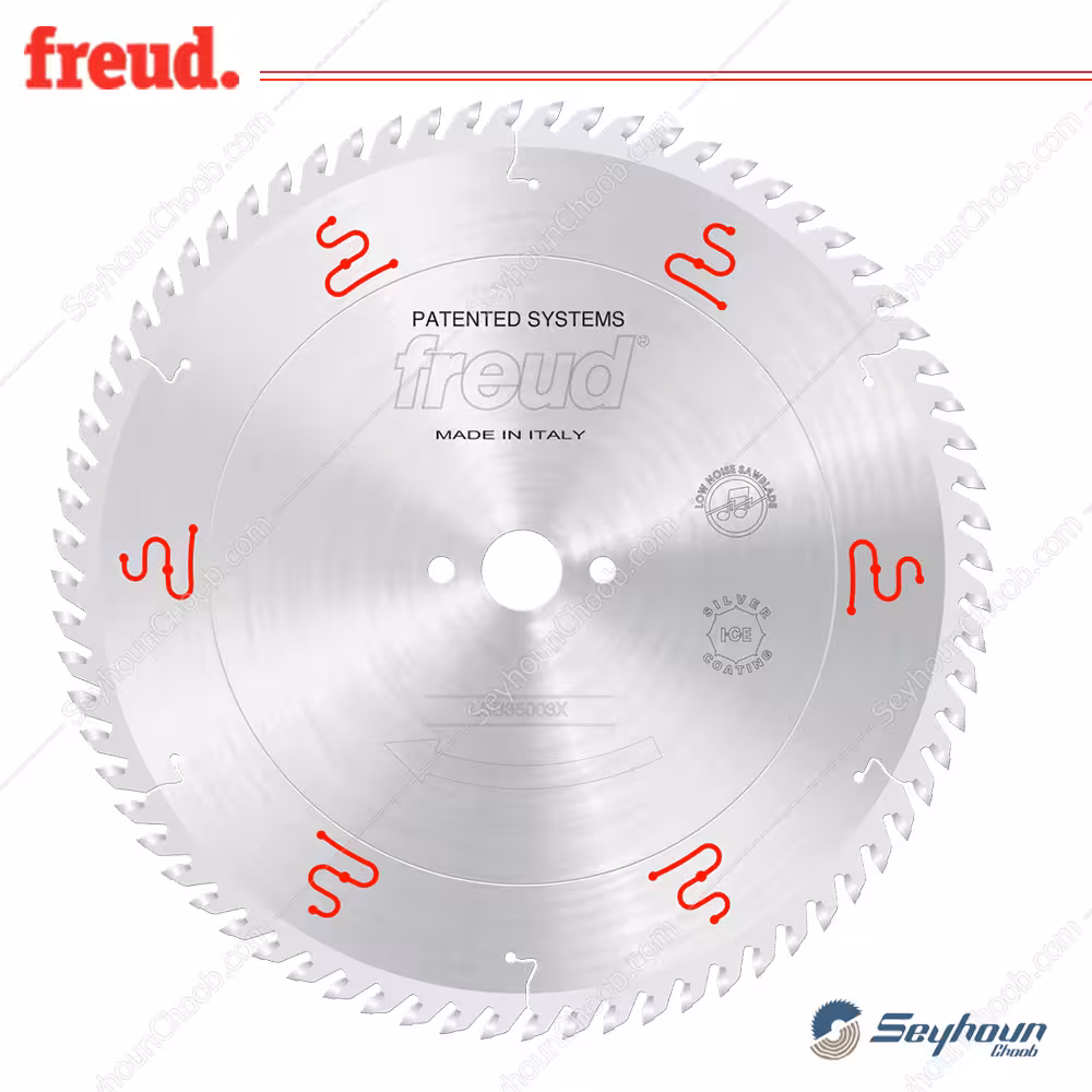 تیغ اره الماسه پانل بر 35 سانتی متر 72 دندانه فرود مدل FREUD LSB35003X