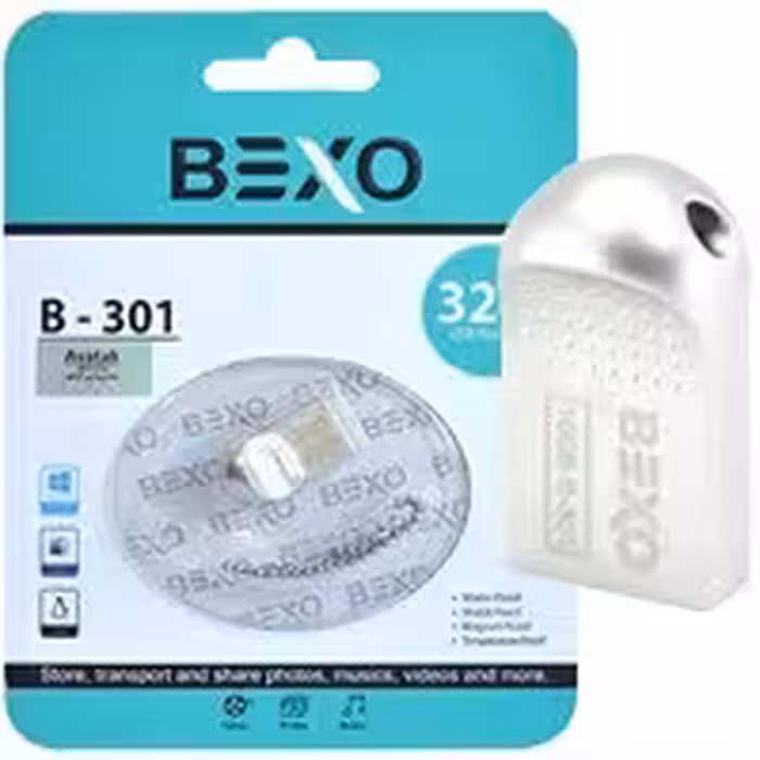 فلش 32 گیگ Bexo B-301 SILVER