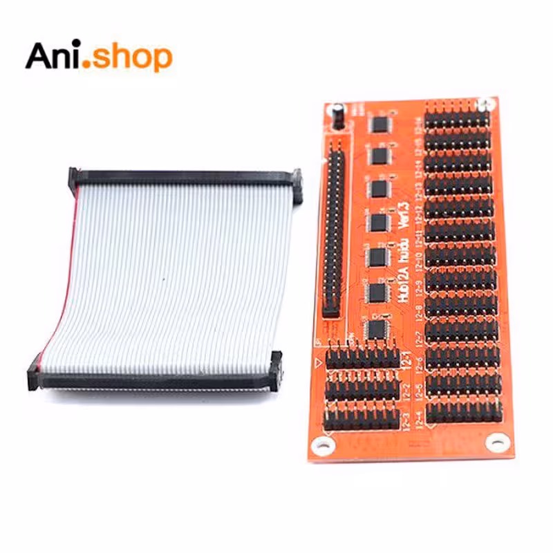 هاب 20 ردیف 75 برد کنترل تابلو روان کد 15436