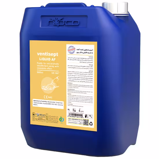 اسپری ضدعفونی کننده سطوح پنج لیتری ونتی سپت لیکوئید آ اف