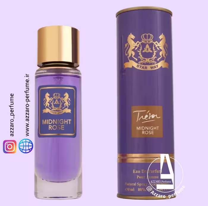 ادکلن زنانه میدنایت رز Midnight Roz برند استاروی حجم 30 میل