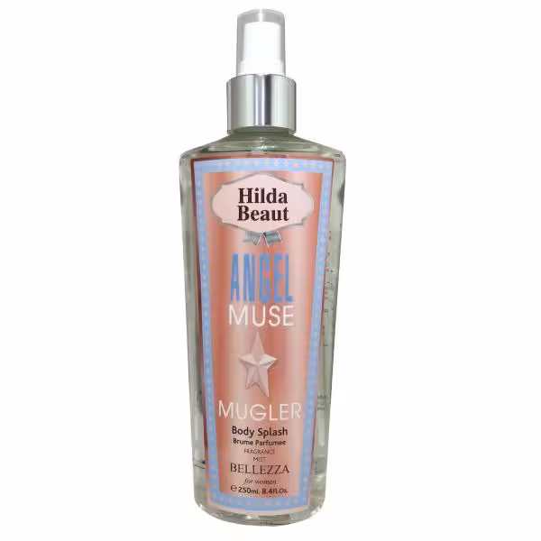 بادی اسپلش هیلدا بیوت آنجل موس Hilda Beaut ANGEL MUSE Body Splash حجم 250 میلی لیتر