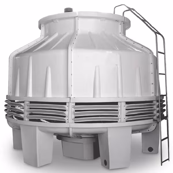 برج خنک کننده 600 تن فایبرگلاس هایپرتهویه