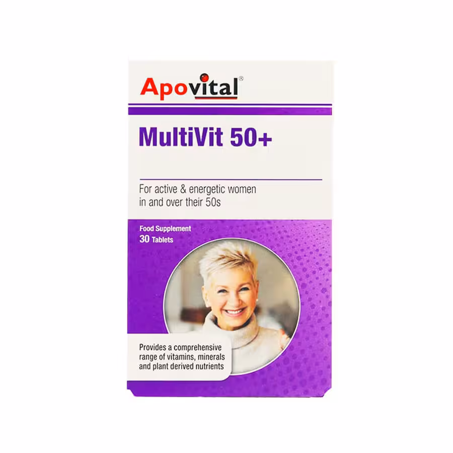 قرص مولتی ویت 50  آپوویتال 30 عددی