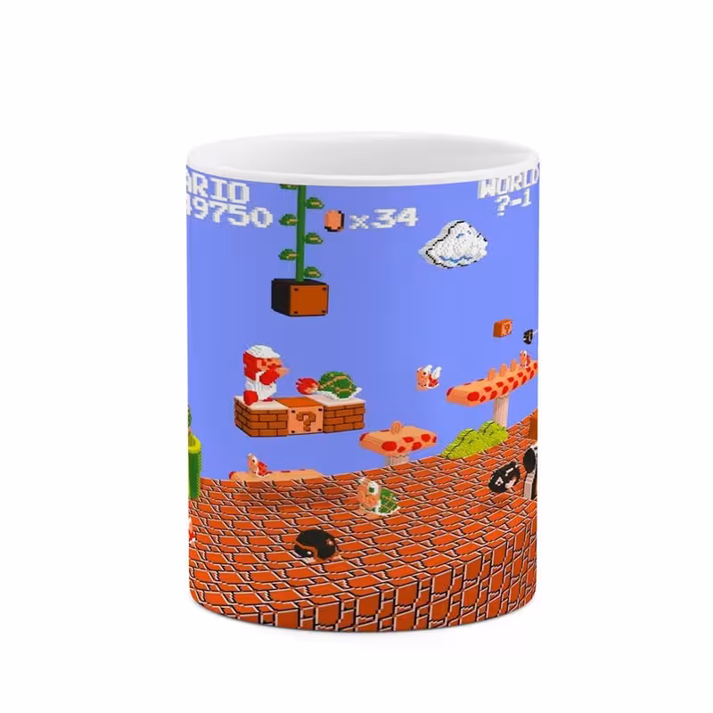 ماگ چیتوکالا مدل بازی سوپر ماریو Super Mario کد mgh30504