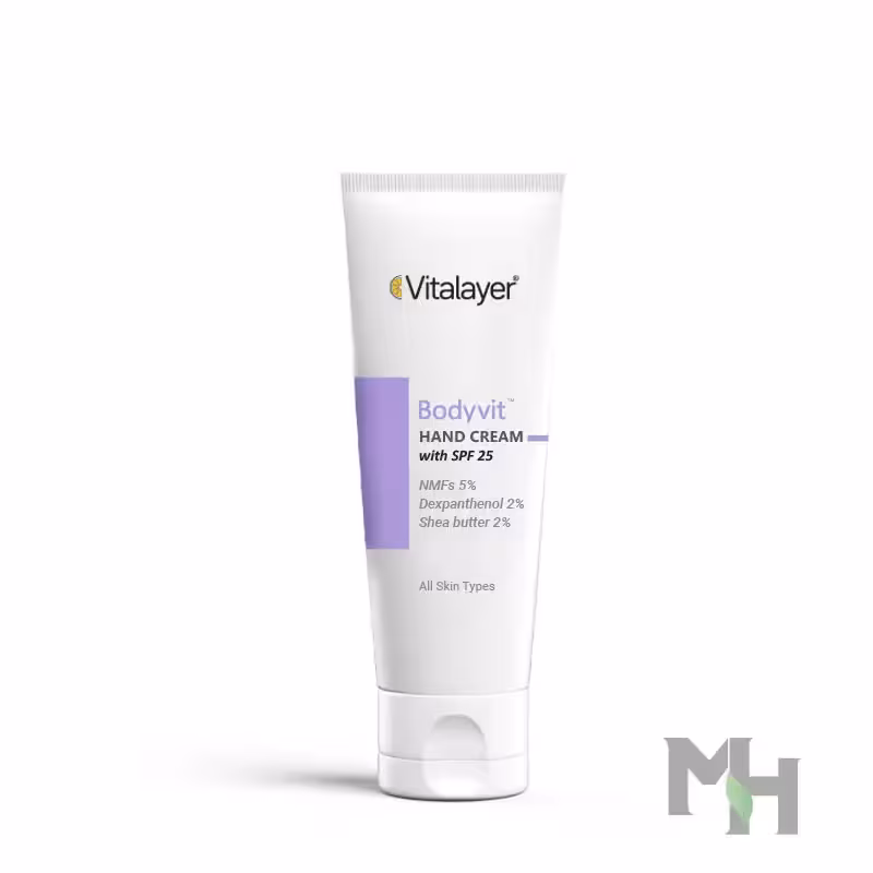 کرم مرطوب کننده دست SPF25 بادی ویت ویتالیر