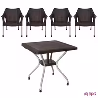 ست میز و صندلی ناصر پلاستیک مدل 991-623