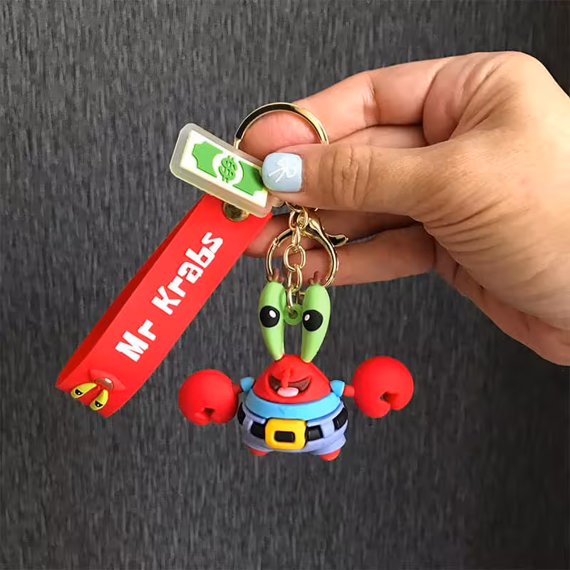 جاکلیدی سیلیکونی طرح خرچنگ