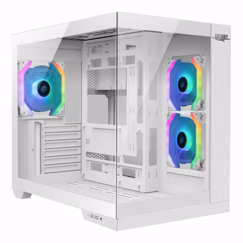 کیس اوست مدل AWEST GT-AQ12-M WHITE