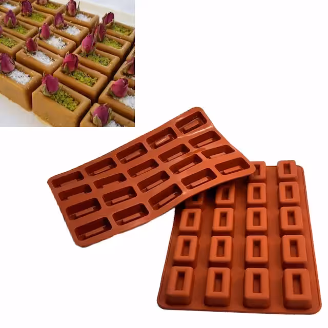 قالب سیلیکون مستطیل ساوارین