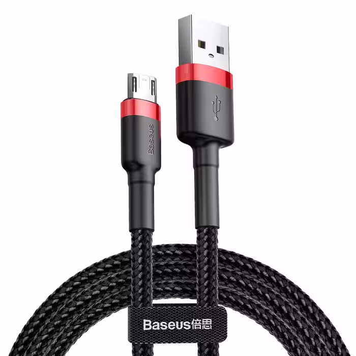 کابل تبدیل USB به microUSB باسئوس مدل CAMKLF-BG1 طول 1 متر