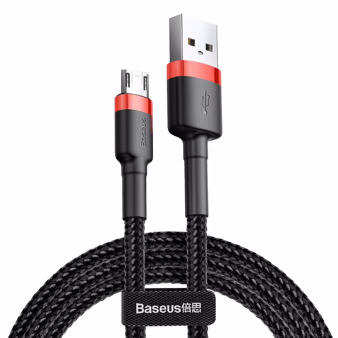 کابل تبدیل USB به microUSB باسئوس مدل CAMKLF-BG1 طول 1 متر