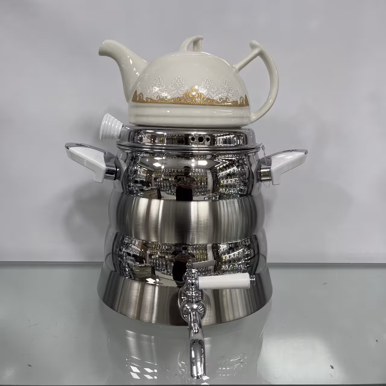 کتری قوری قیطاسی 5.5 لیتری مدل 8875