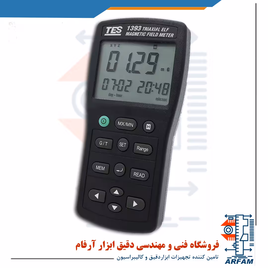 گوس متر سه محوره مدل TES-1393 ساخت Tes تایوان