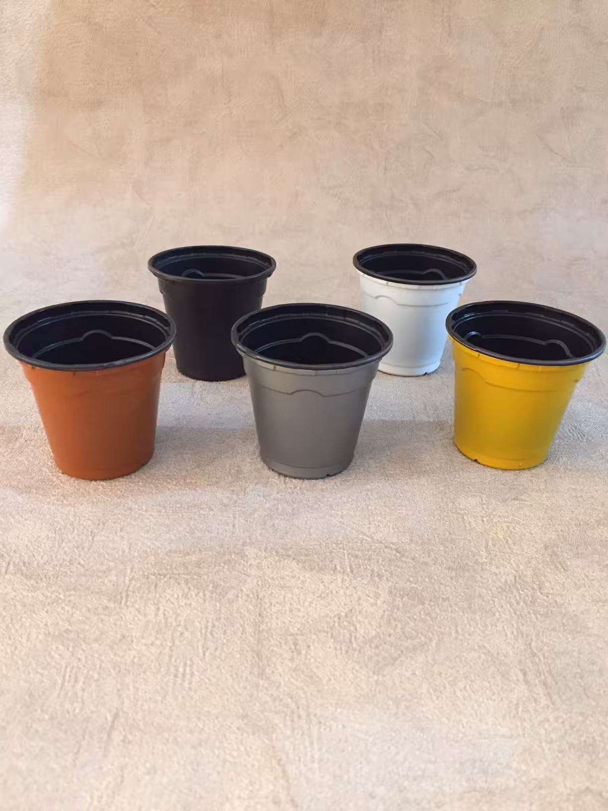 گلدان پلاستیکی یو وی 50 عدد