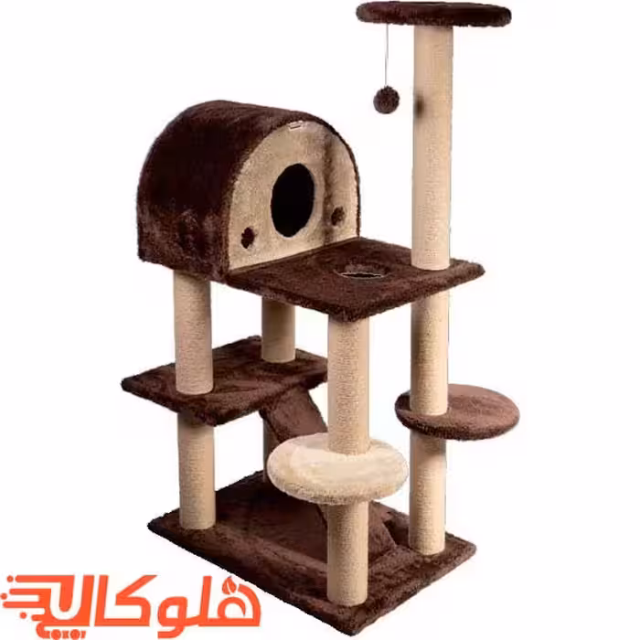 اسکرچر، لانه، جای خواب و درخت گربه مدل توسکا ضمانت 6ماهه هلو کالا
