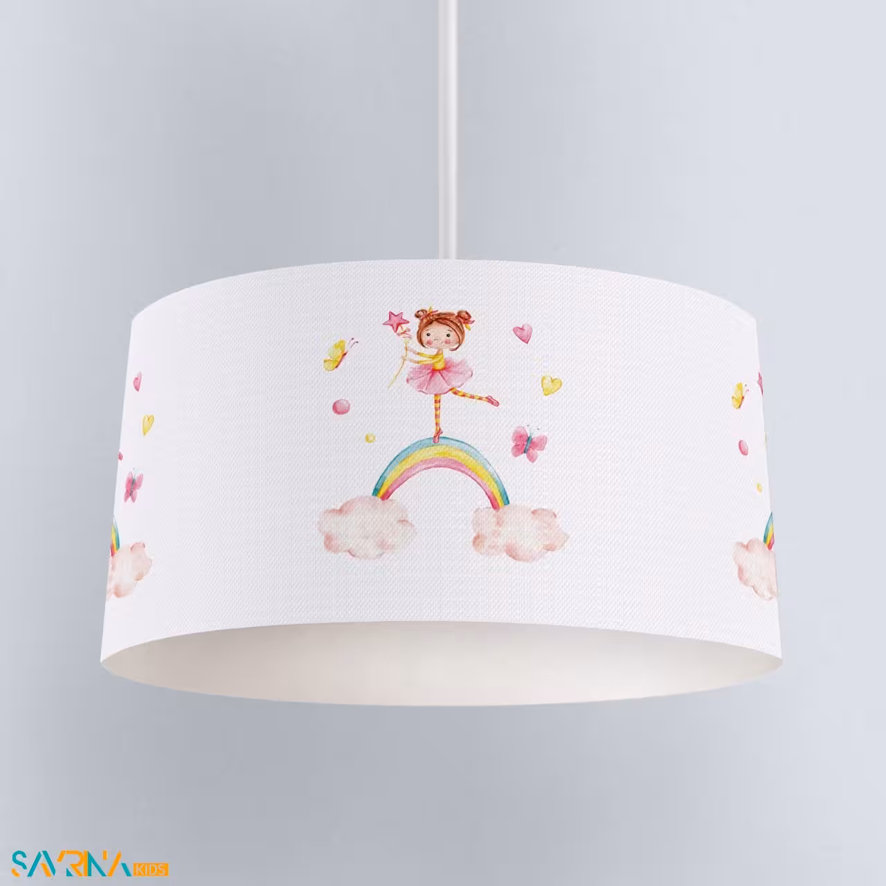 لوستر بچگانه طرح فرشته رنگی کد A2748