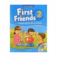 کتاب first friends 2 american اثر susan lannuzzi انتشارات جنگل