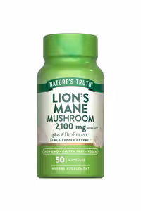 کپسول Lions Mane Mushroom برند Nature's Truth ـ بسته 50 عددی