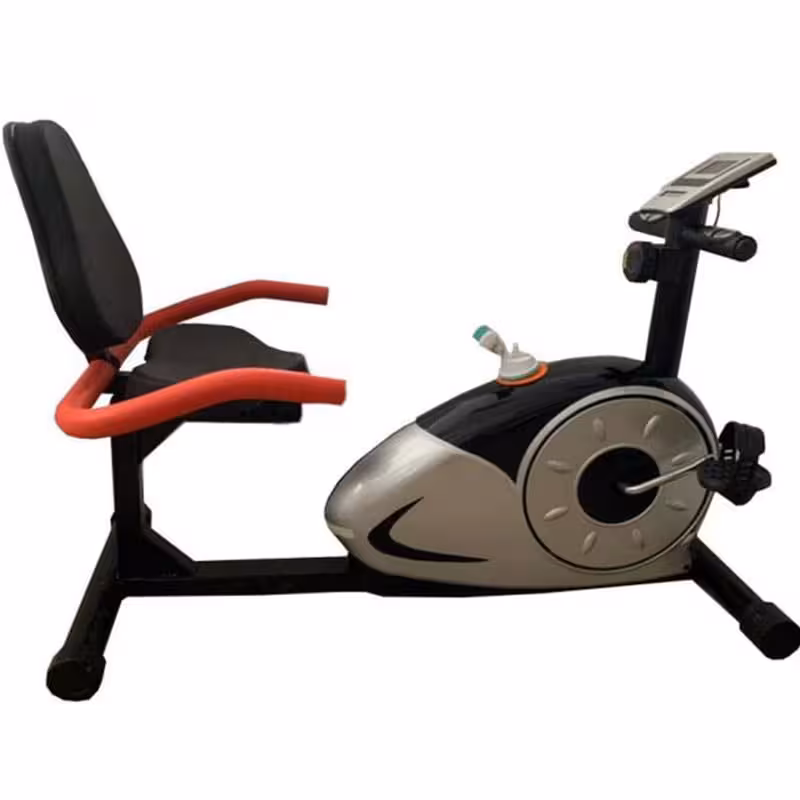 دوچرخه ثابت مبله روبیمکث مدل 7747 فلایویل 7 کیلویی