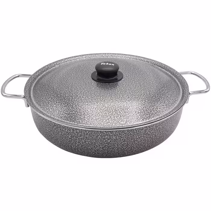 تابه درب فلزی گرانیت تابان سایز 40 (کد TT340G)