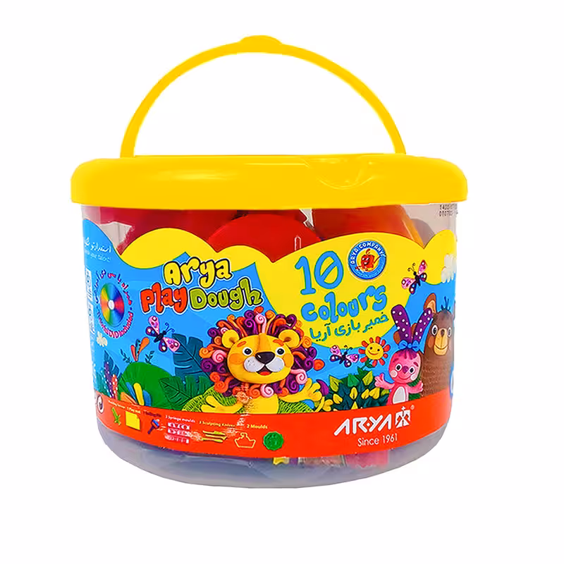 خمیر بازی آریا مدل سطلی کد 1068 | چاوه