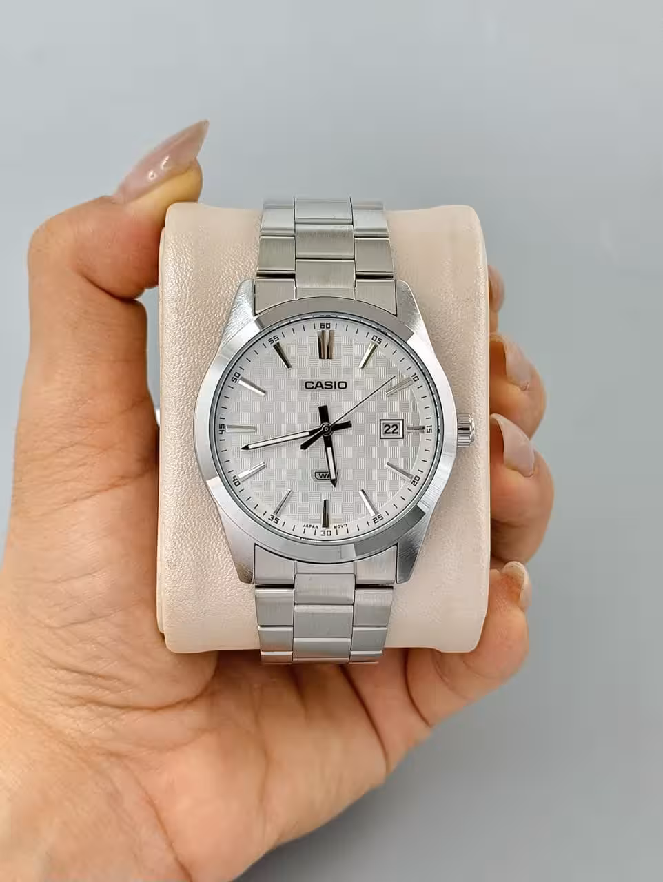 ساعت مچی اورجینال مردانه کاسیو مدل CASIO MTP-VD03D-7AUDF