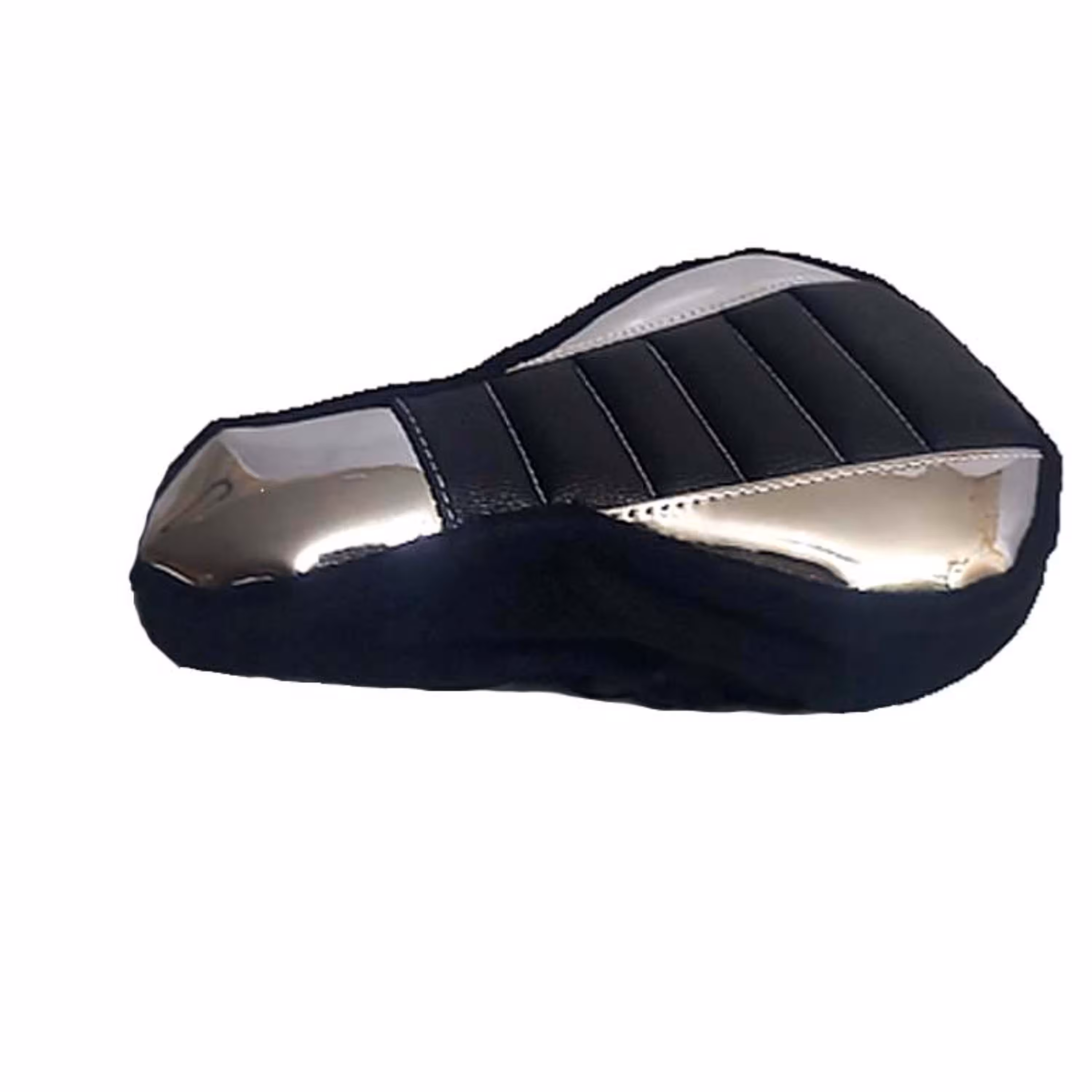 روکش زین دوچرخه (صندلی دوچرخه ) طرح دو رنگ  لیزری