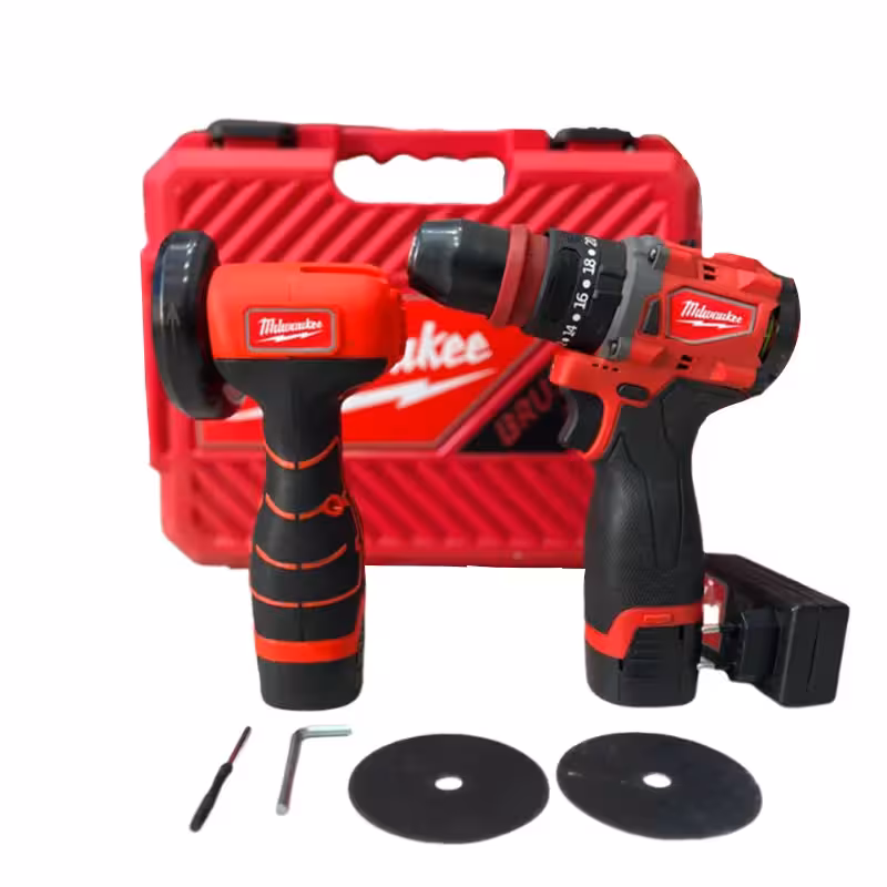 ست سه کاره ایمپکت و فرز مینیاتوری میلواکی