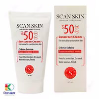 کرم ضد آفتاب اسکن اسکین با 50 SPF مخصوص پوست نرمال و مختلط، 40 میلی لیتر