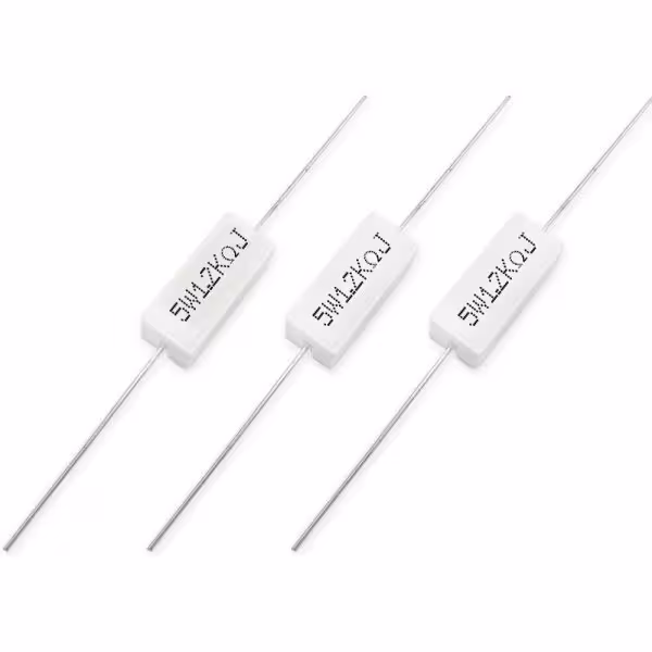 مقاومت آجری 1.2K اهم 5 وات