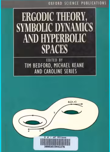 خرید و دانلود نسخه کامل کتاب Ergodic theory, symbolic dunamics and hyperbolic spaces