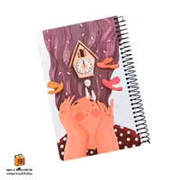 دفتر خط دار 120 برگ فانتزی ایمان (iman)