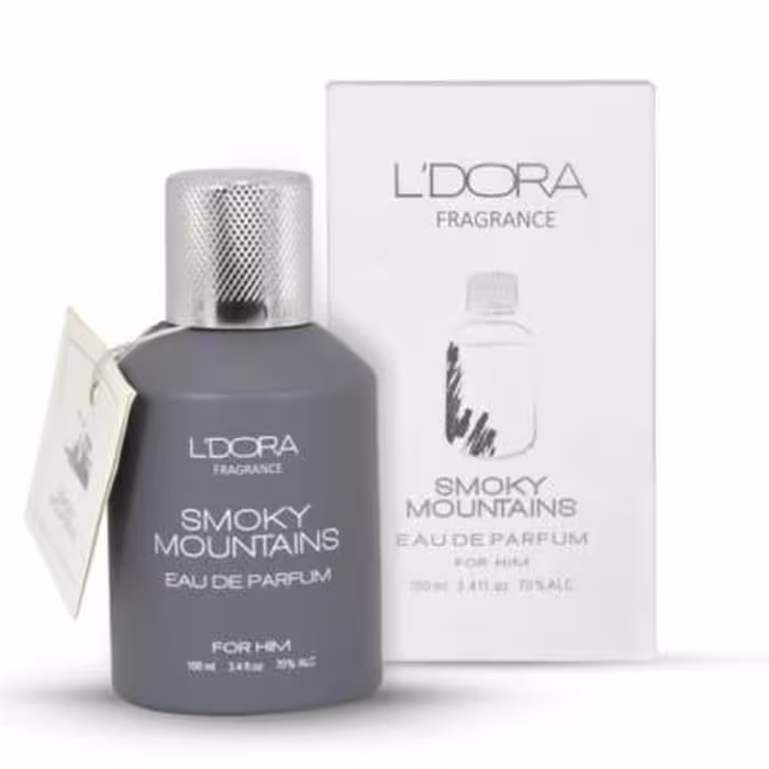 ادوپرفیوم مردانه مدل SMOKY MOUNTAINS لدورا فرگرنس 100 میلی‌لیتر