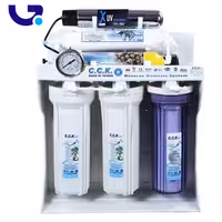 تصفیه آب 8 مرحله ایی سی سی کا شاسی فایبر با فیلتر آلکالین و ست uv