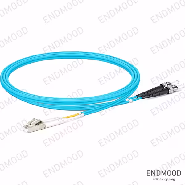 پچ کورد فیبر نوری 2 متری داپلکس نگزنس Nexans OM3 LC-ST