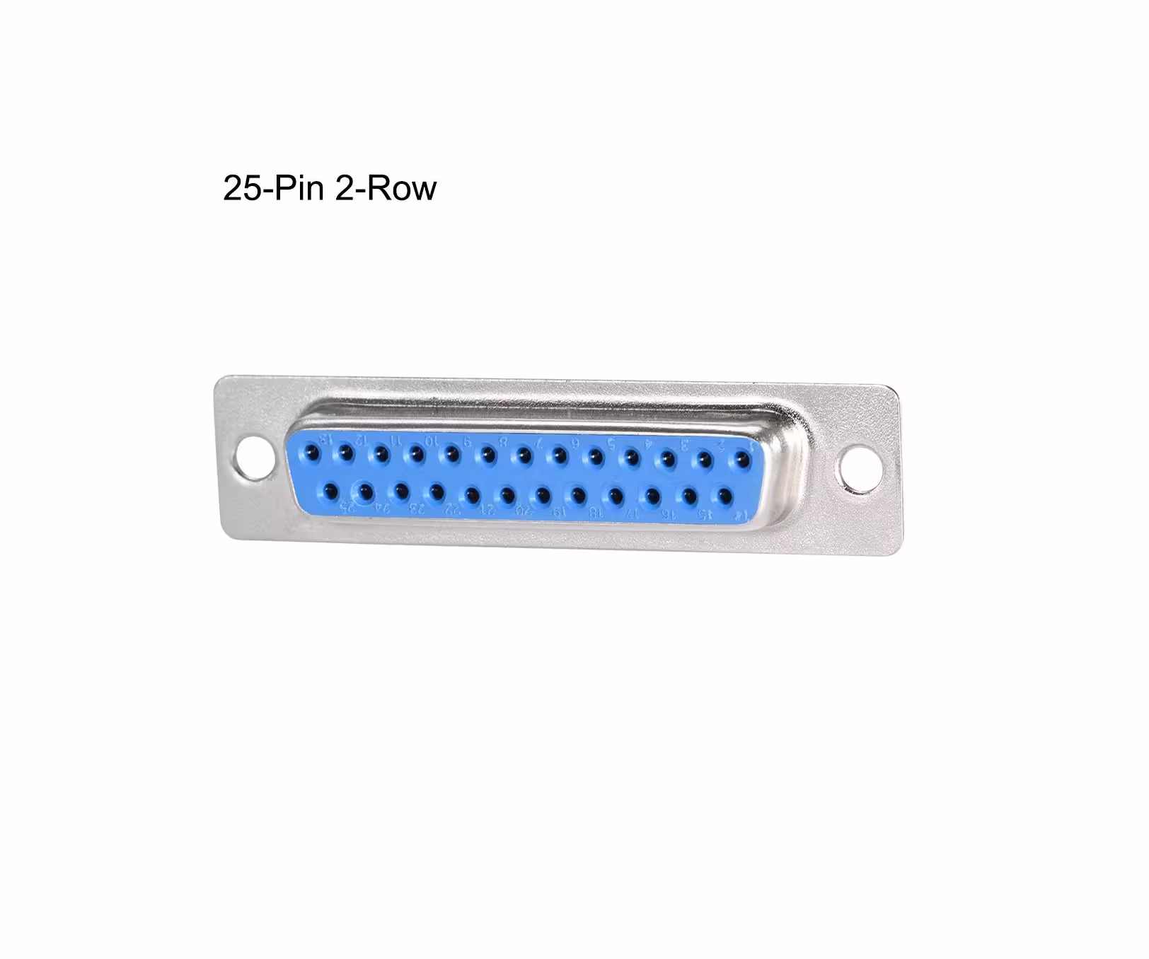 سوکت کامپیوتری 25 پین مادگی صافکانکتور DB25 سوزنی 25pin