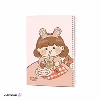 دفتر خط دار 100برگ pitico کد 01