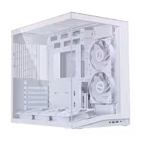 قیمت   مشخصات کیس گیمینگ سفید Lian Li O11D MINI Flow V2 | تکاف